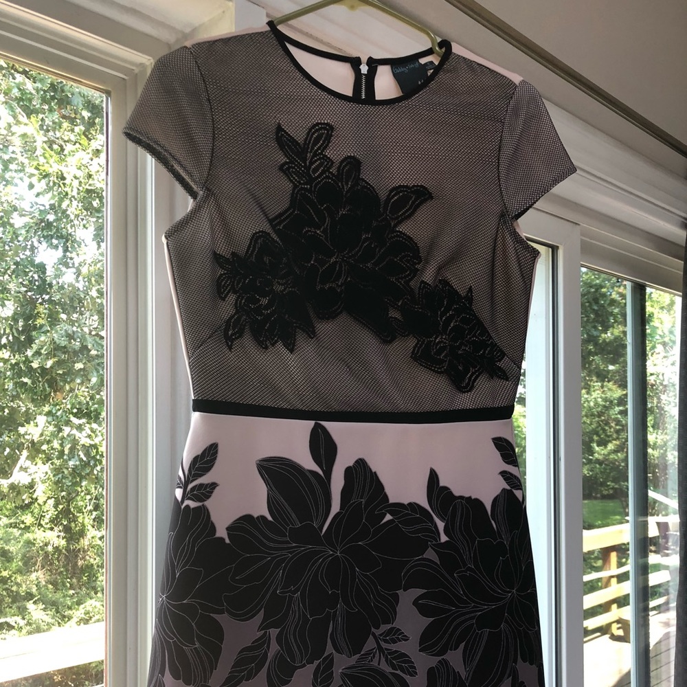Black and white dress